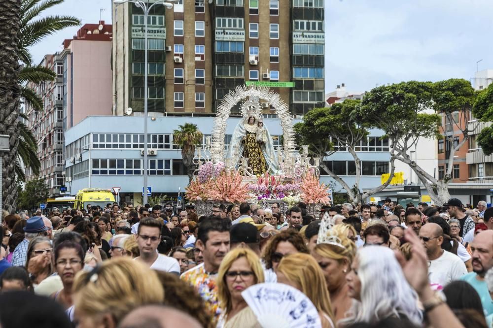 Procesión marítima de la Virgen del Carmen