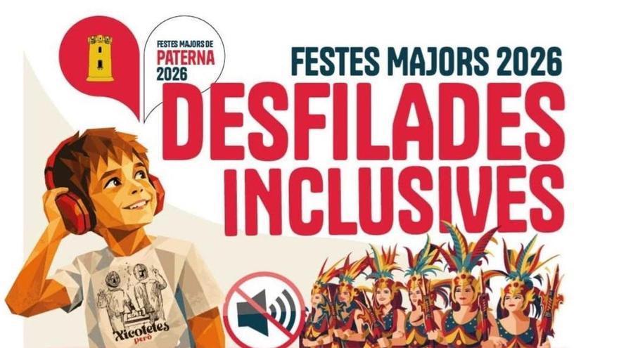 Paterna adapta sus Fiestas Mayores para menores con diversidad funcional: kits sensoriales y espacios sin ruido