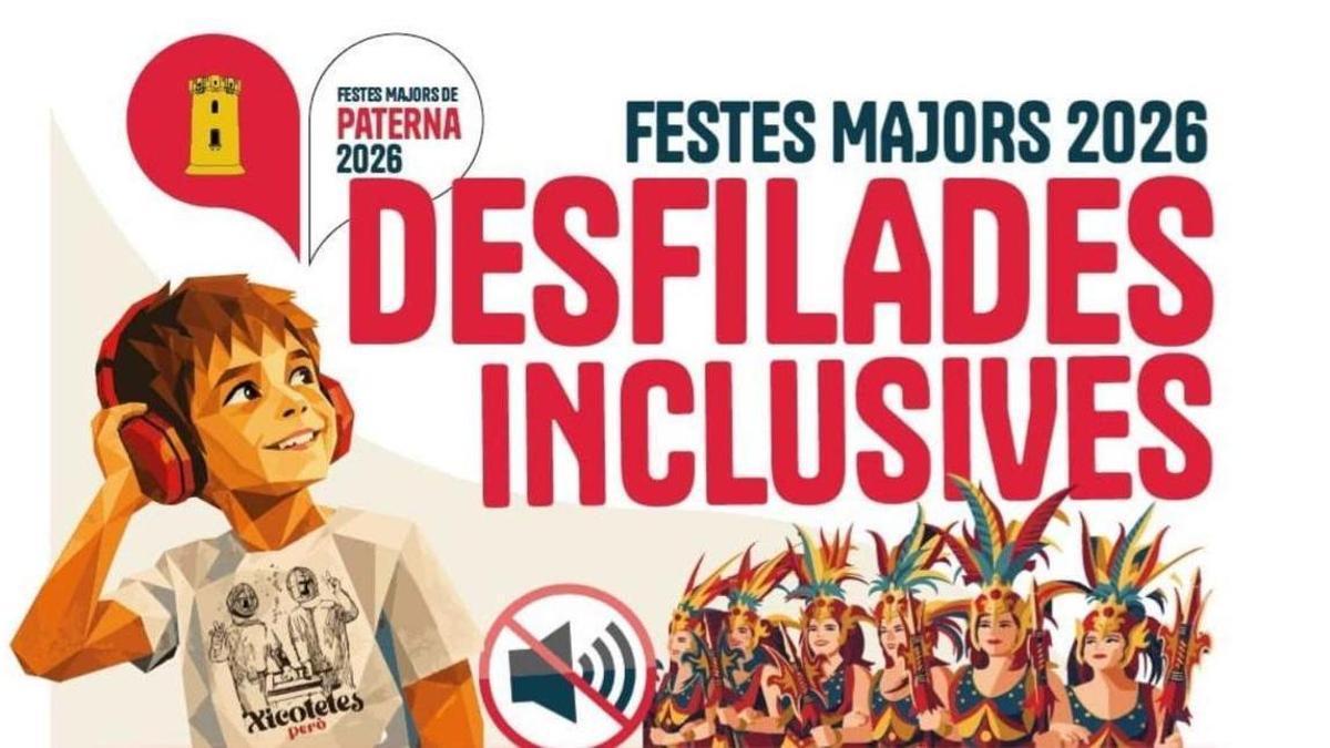 Paterna entregará cascos a menores con TEA para disfrutar de las fiestas.