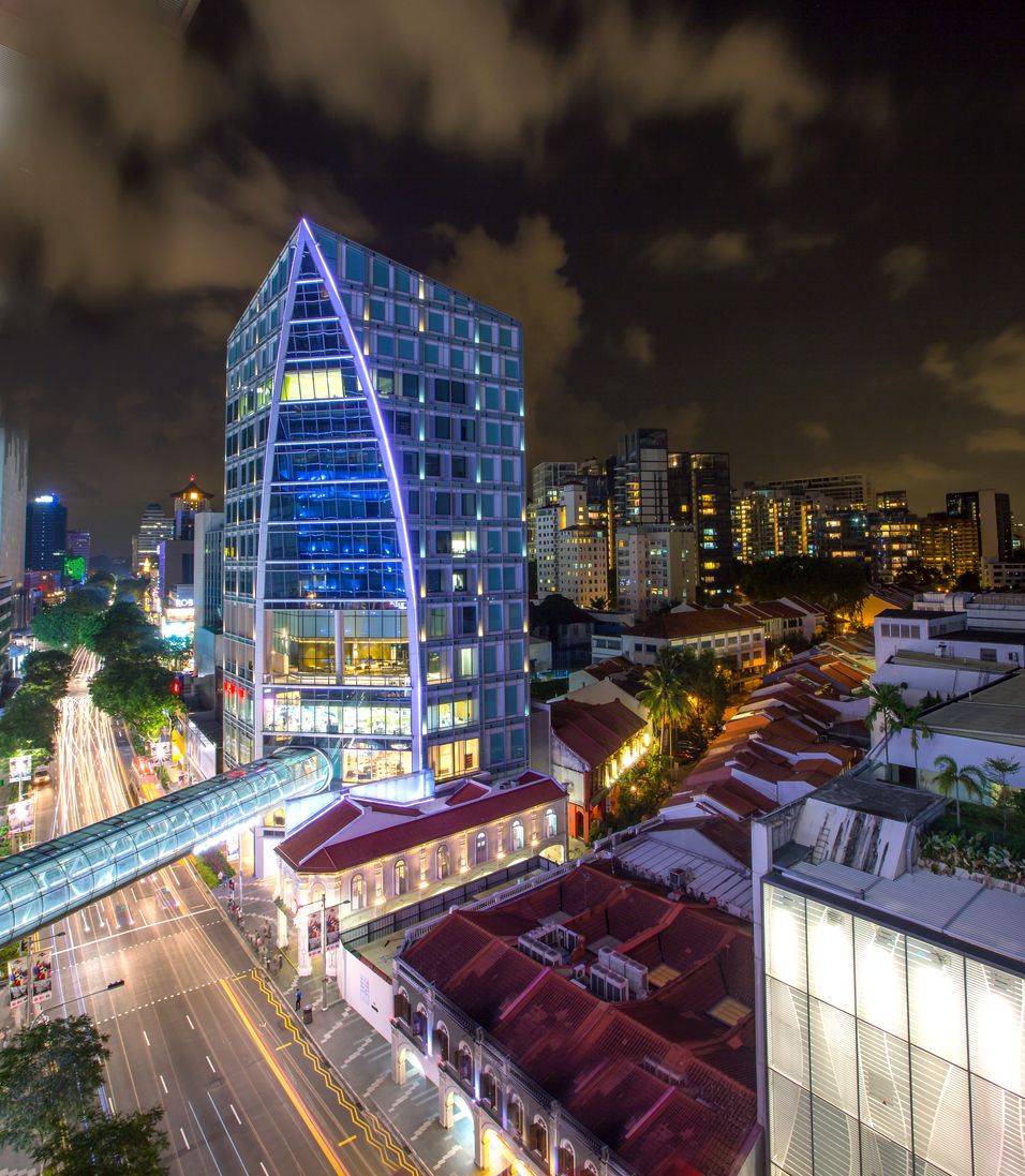 Orchand Road es la calle más comercial de Singapur.