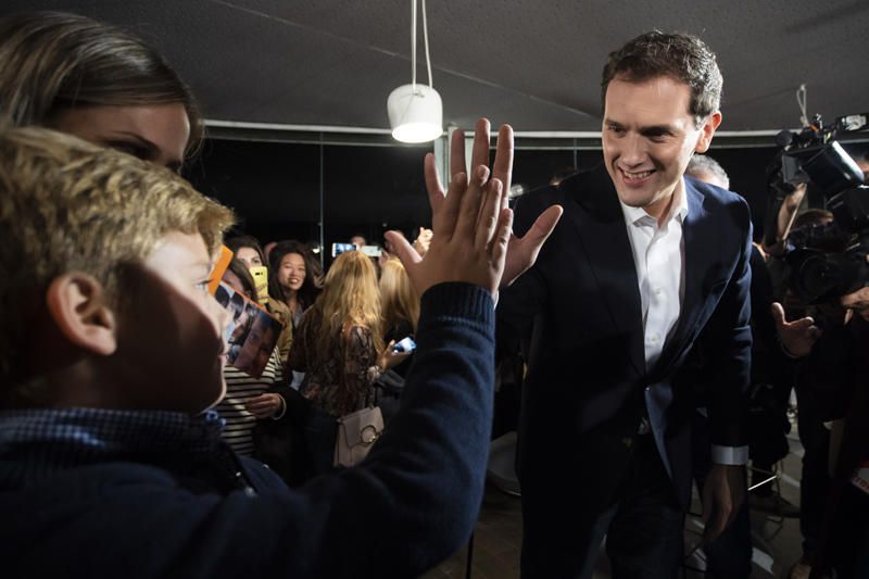 Mitin de Albert Rivera en València