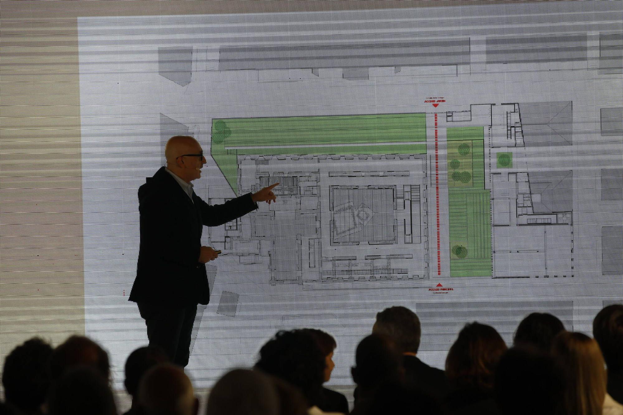 En imágenes: así fue la gran presentación del proyecto de Tabacalera