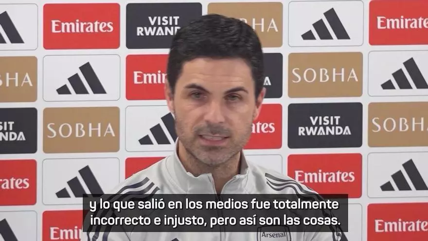 Arteta responde al vídeo viral de un aficionado acosándole