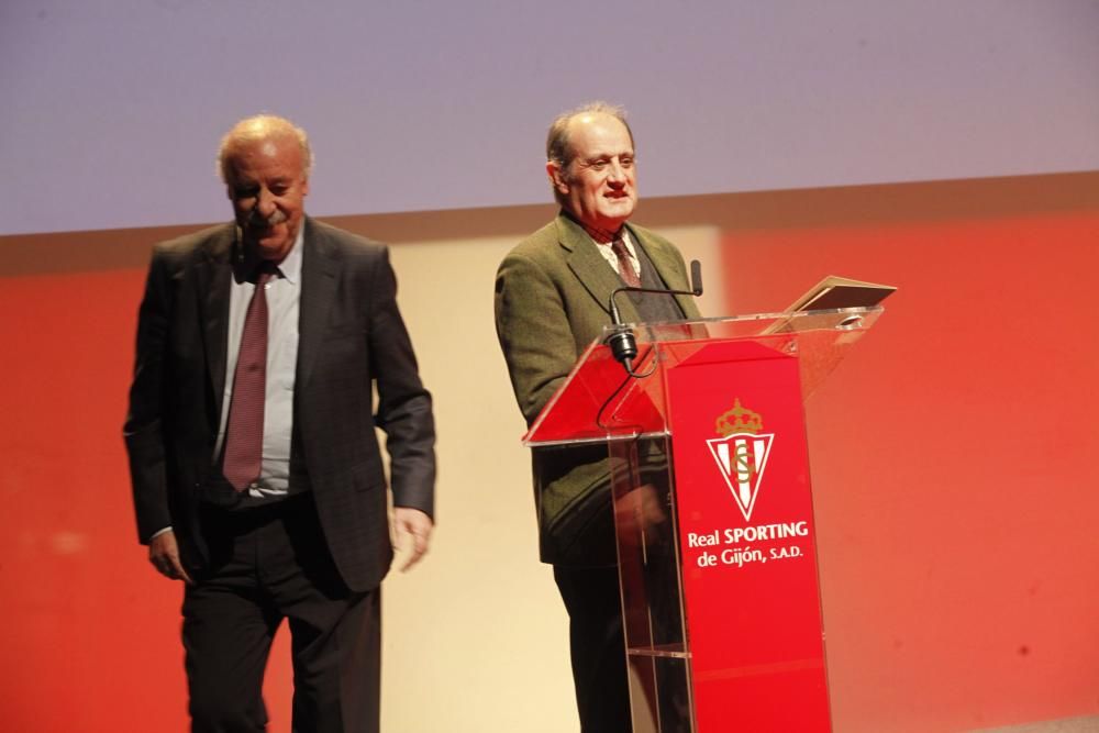 Presentación de la Fundación Escuela de Fútbol de Mareo Real Sporting de Gijón.