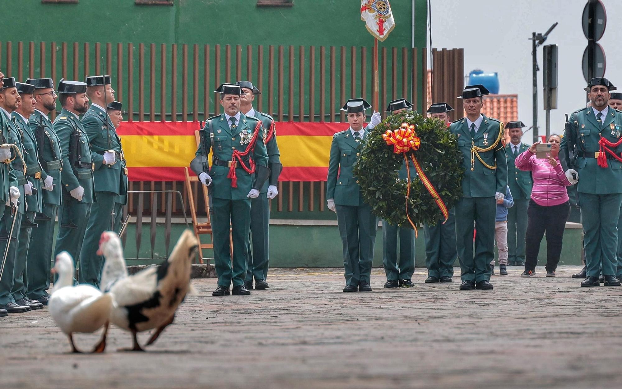 Acto por el 180 aniversario de la fundación de la Guardia Civil