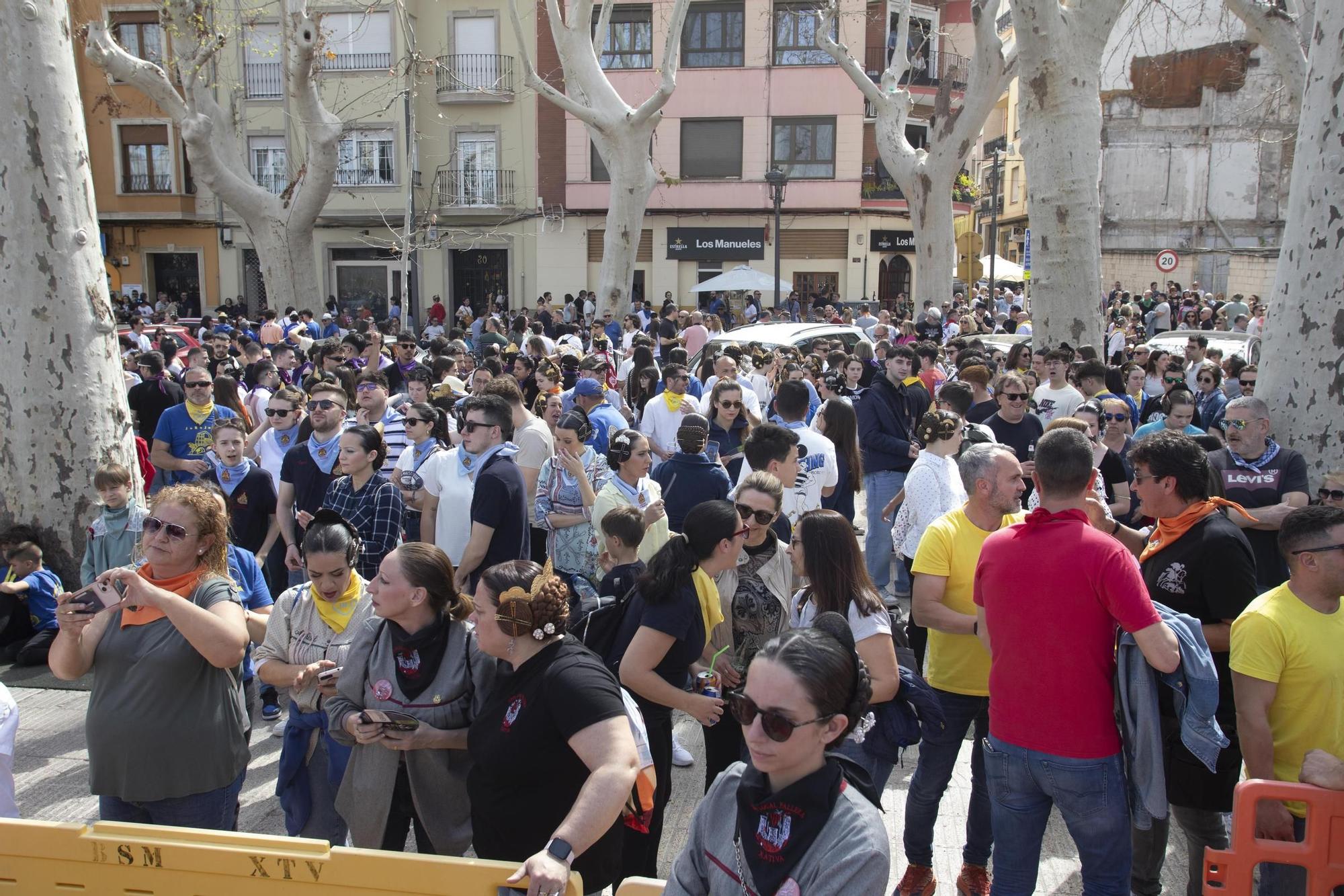 Búscate en la mascletà de Xàtiva de hoy, lunes 18 de marzo