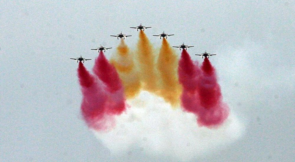 Así fueron los festivales aéreos de 2009 y 2010 en Málaga