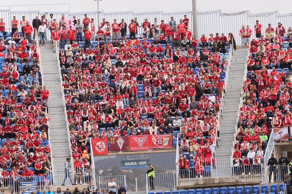 Todas las imágenes del Real Murcia - Málaga