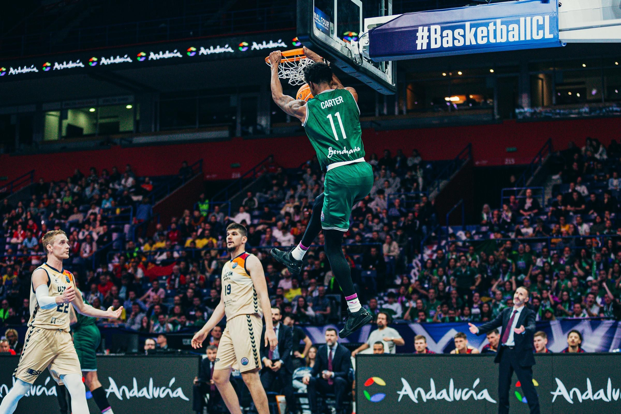 El UCAM Murcia - Unicaja de la Final Four de la BCL, en fotos