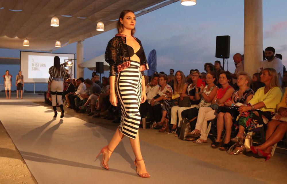 El escenario del desfile anual, el Balneario de los Baños del Carmen, en el que se ha dado a conocer el trabajo del alumnado de la Enseñanza Superior de Diseño de Moda