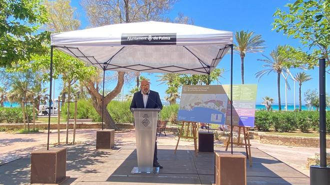 Así ha sido la presentación de los proyectos para la reforma de la Platja de Palma