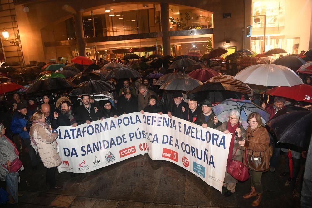 A Coruña contra los recortes en Sanidad