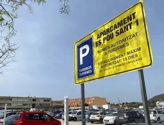 El Ayuntamiento de Ibiza controlará con gálibos que solo los turismos puedan entrar en los ‘parkings’ disuasorios