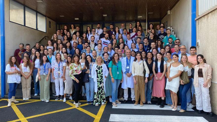 Imagen de los nuevos residentes en el Hospital Universitario Nuestra Señora de La Candelaria. |
