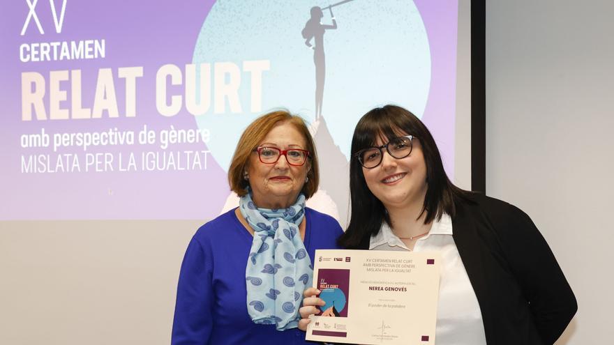 Eva Pelegrí i Rosa Fabuel de Mora guanyen els premis de relat curt amb perspectiva de gènere de Mislata