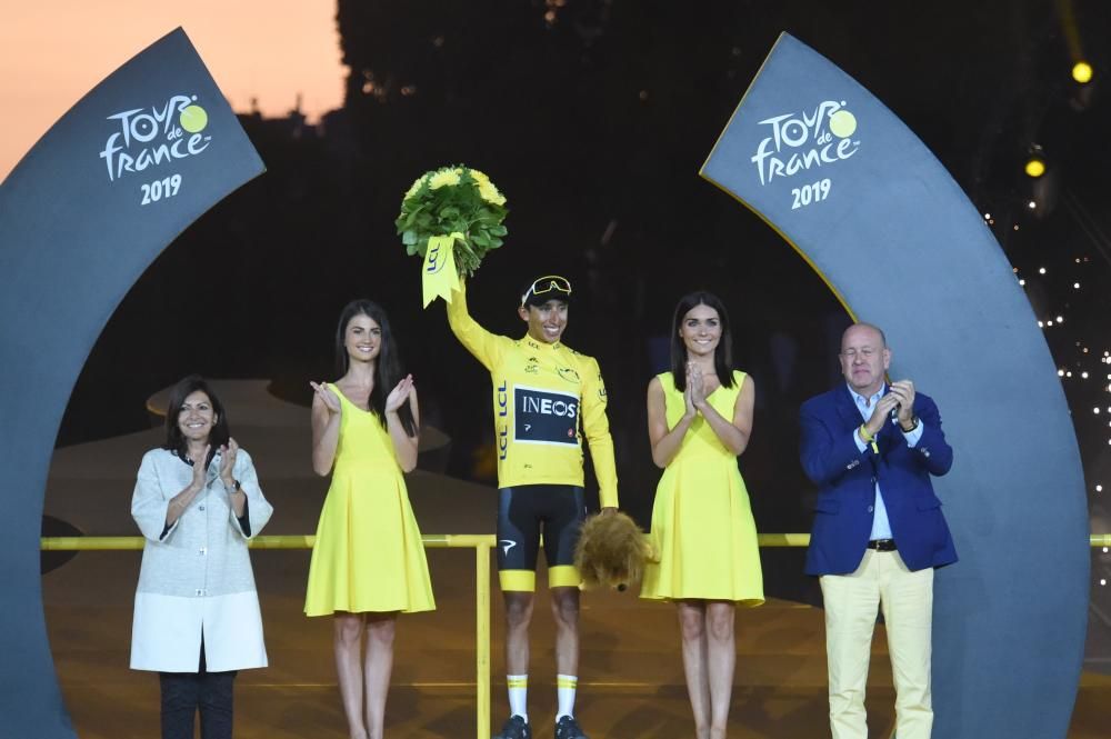 Egan Bernal, campeón del Tour de Francia