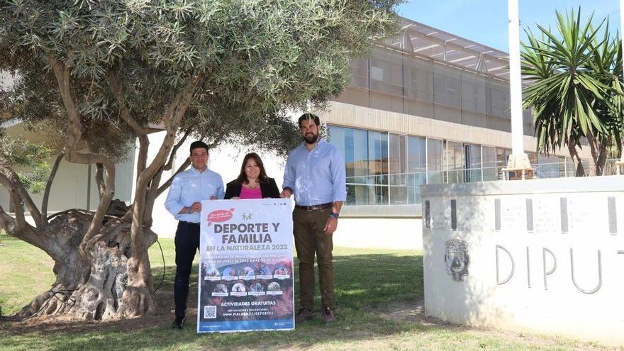 El programa &quot;Deporte y familia en la naturaleza&quot; está en marcha