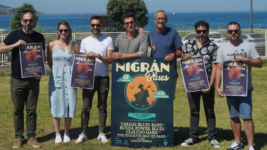 Nigrán acogerá un festival internacional de blues con Javier Vargas y Claudio Gabis