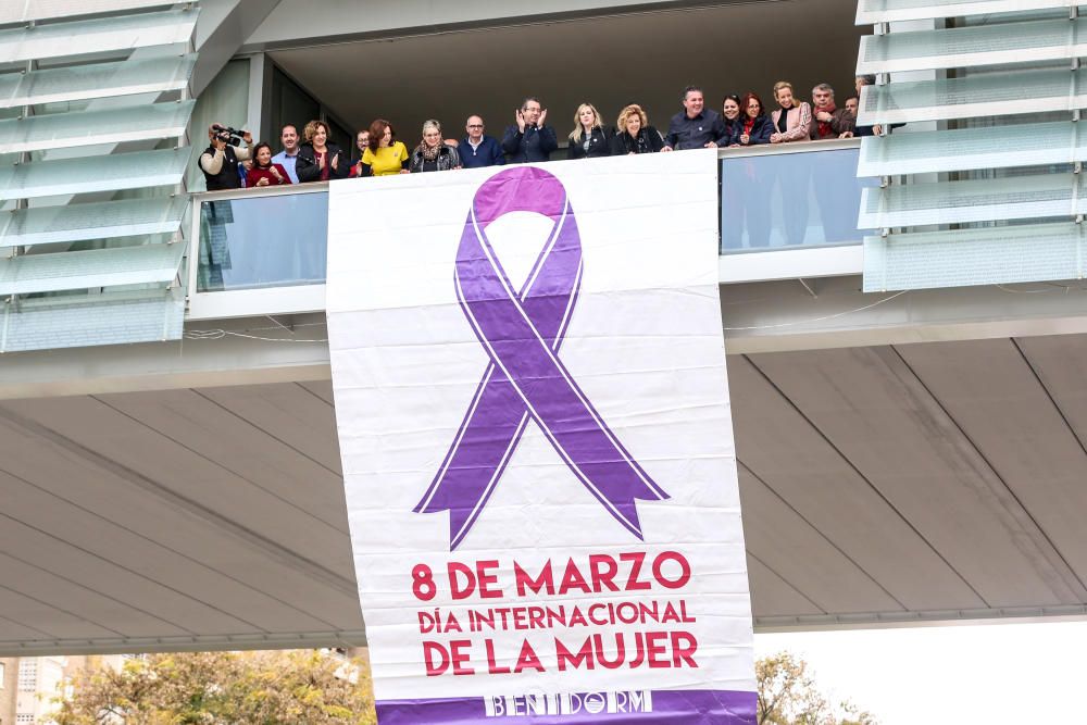 Benidorm conmemora el Día Internacional de la Mujer