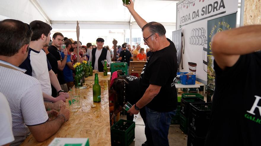 La Feira da Sidra rompe su récord un año más con 4.000 vasos vendidos