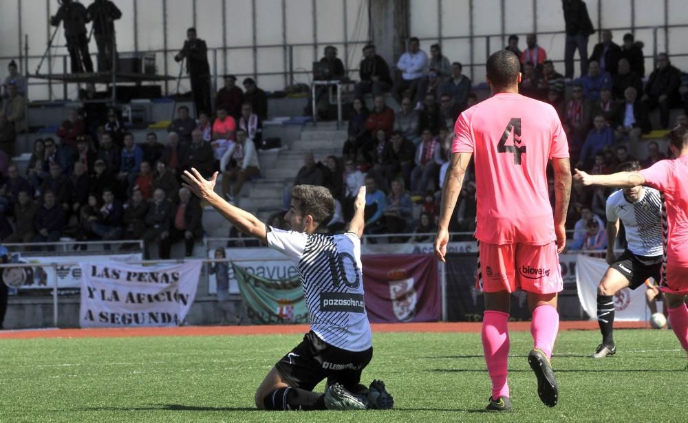 El partido entre el Caudal y la Cultural Leonesa, en imágenes