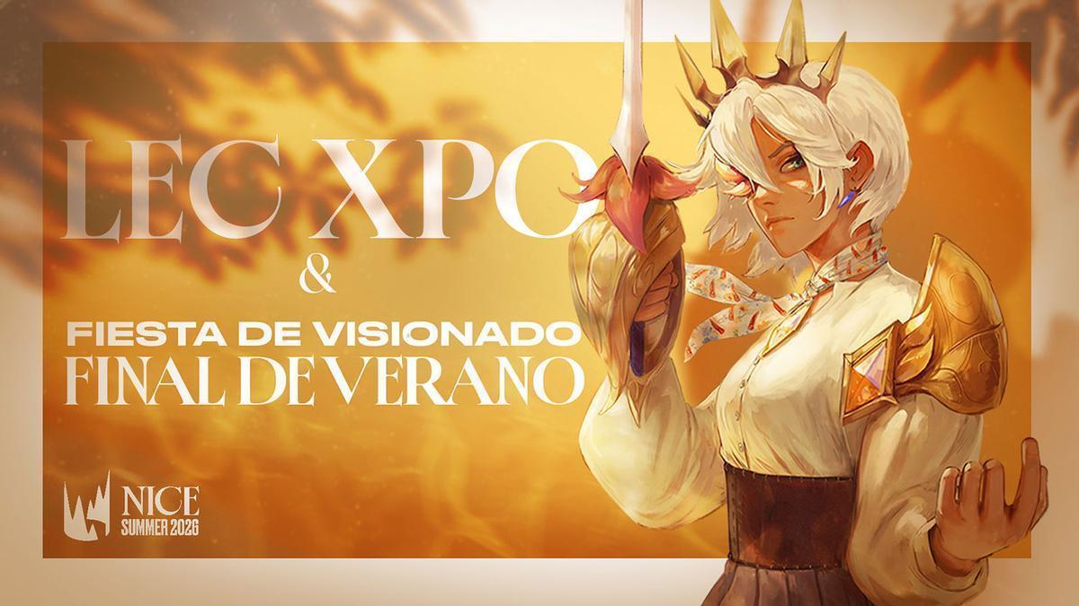 La LEC XPO vuelve en septiembre.