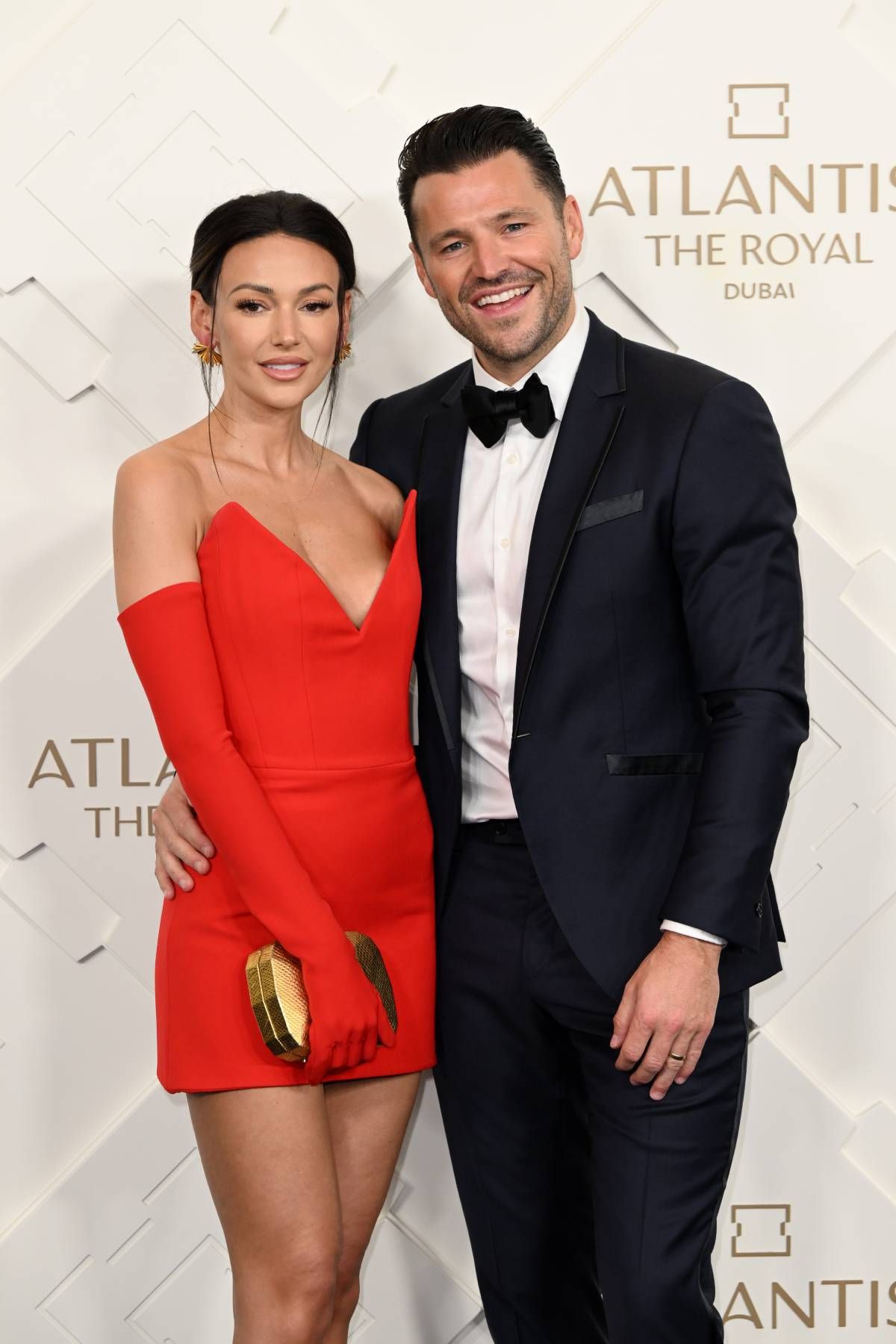 Michelle Keegan y Mark Wright en un evento en 2023