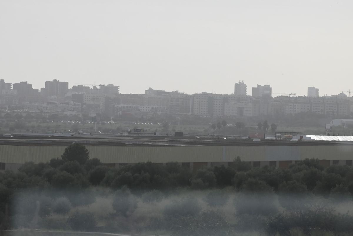 Neblina sobre la provincia de Castellón.