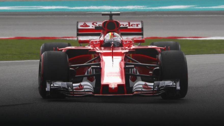 Vettel, el más rápido en el circuito de Sepang