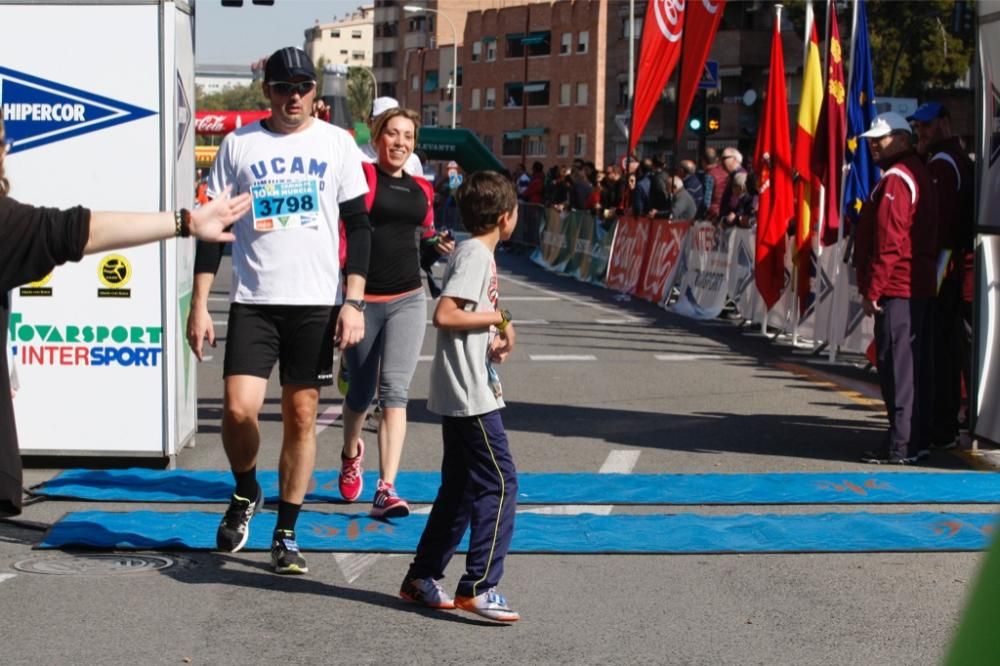 Media Maratón de Murcia 2016: Llegada (1)