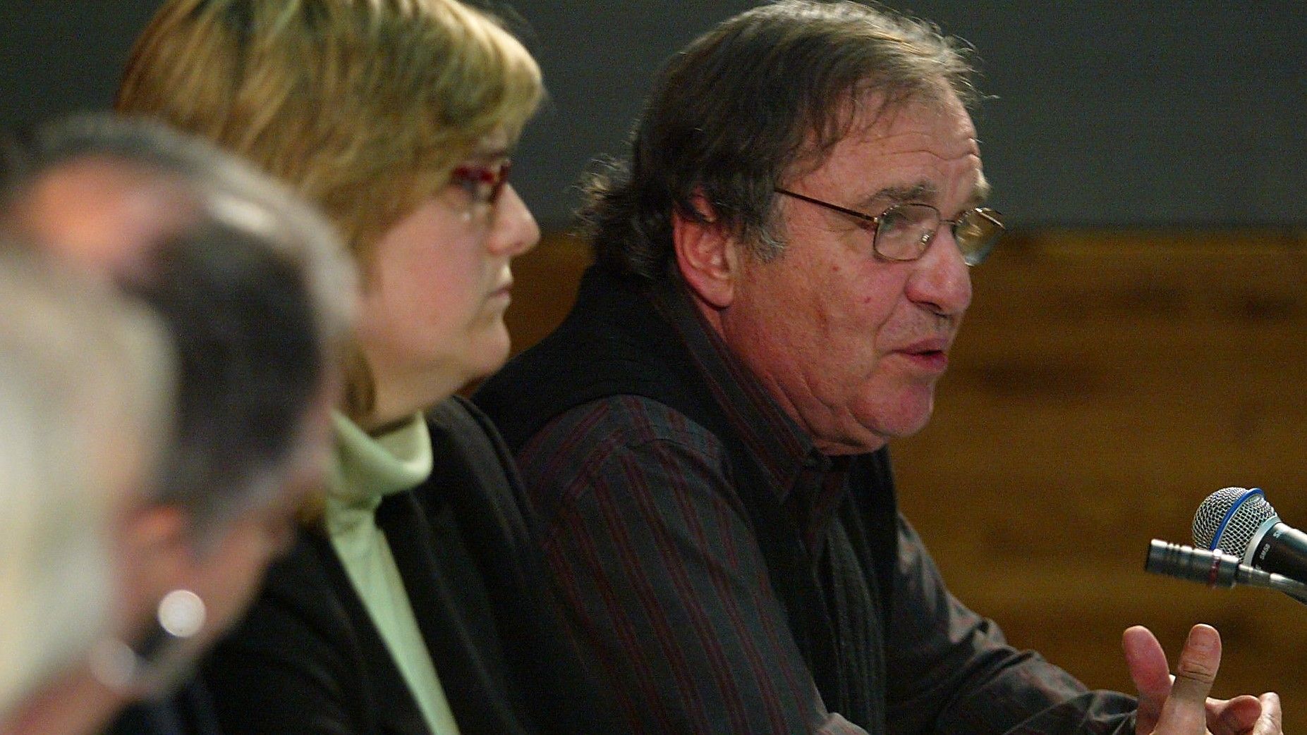 Carles Buxadé, durante una intervención en la crisis de la aluminosis del Turó de la Peira.