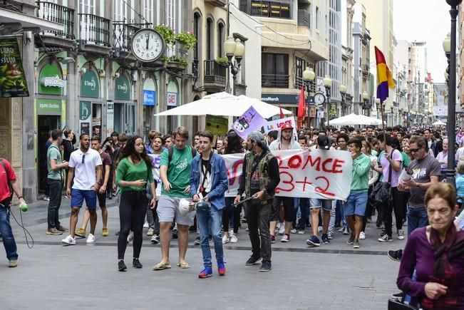 Concentracio huelga de estudiantes