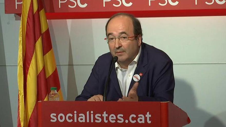 Iceta: "No hay discrepancias con el PSOE"