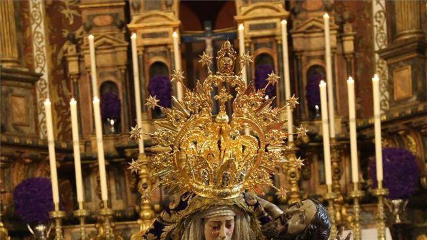 El grupo escultórico de la Virgen de las Angustias, declarado BIC