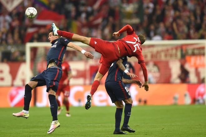 Las imágenes del Bayern Munich, 2 - Atlético de Madrid, 1