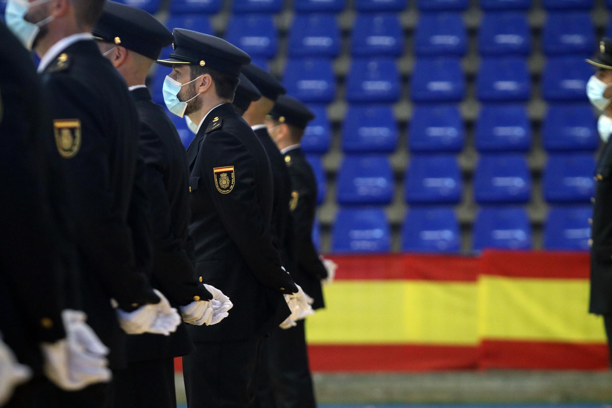 Presentación de 205 nuevos agentes de la Policía Nacional en Málaga