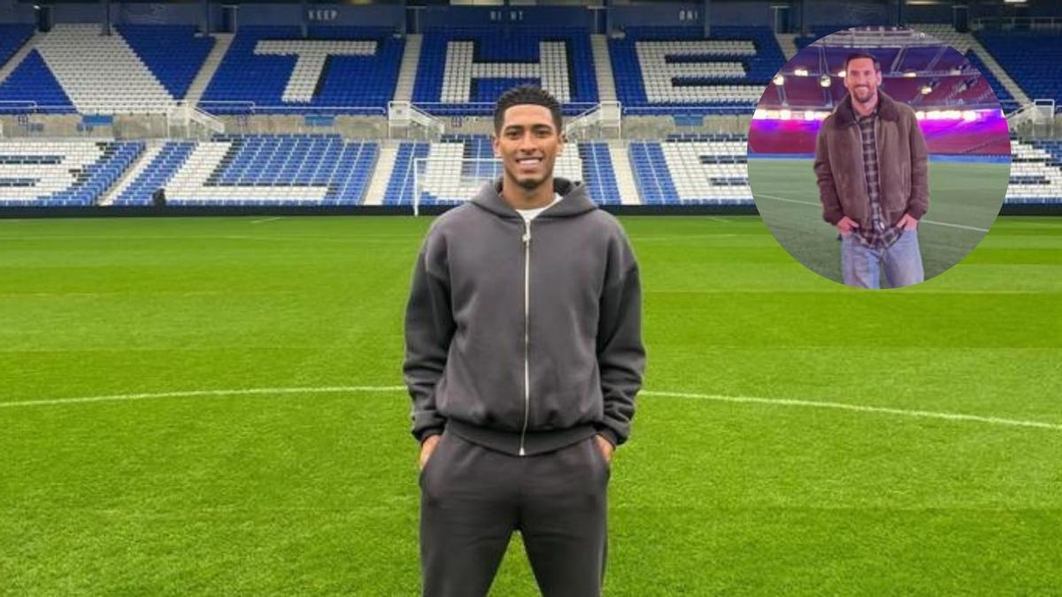 La foto de Bellingham que emula a Messi