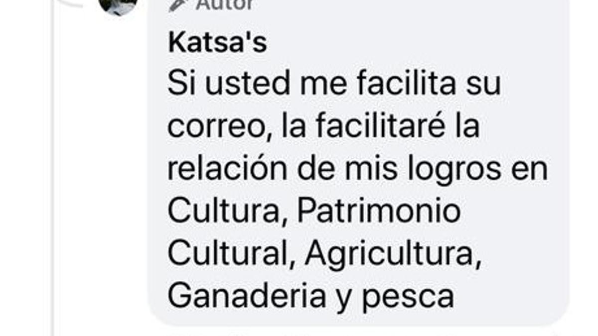 La respuesta que delataría que el edil Alejandro Llobell es "Katsa's"