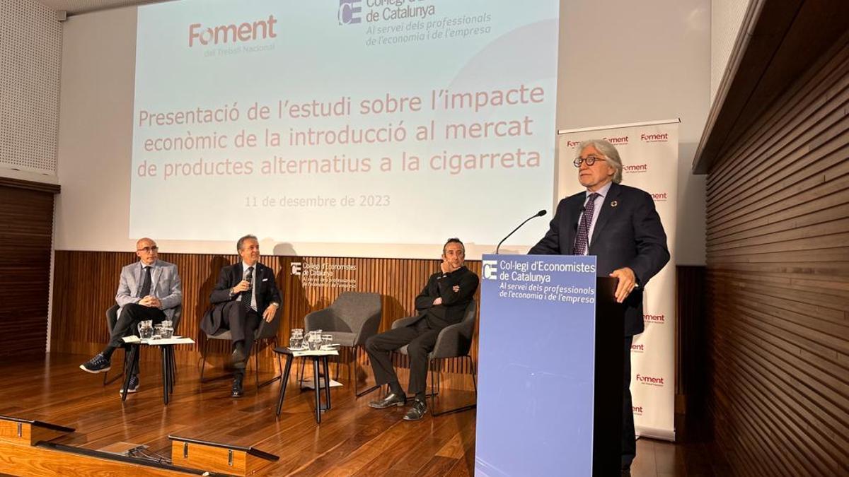 Josep Sánchez Llibre, presidente de Foment