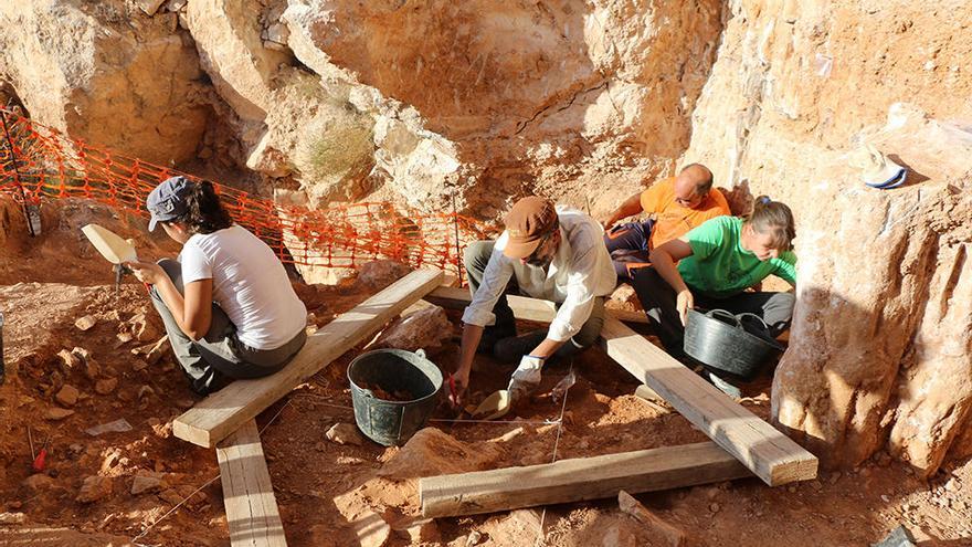 Los rinocerontes se paseaban por Abanilla hace un millón de años