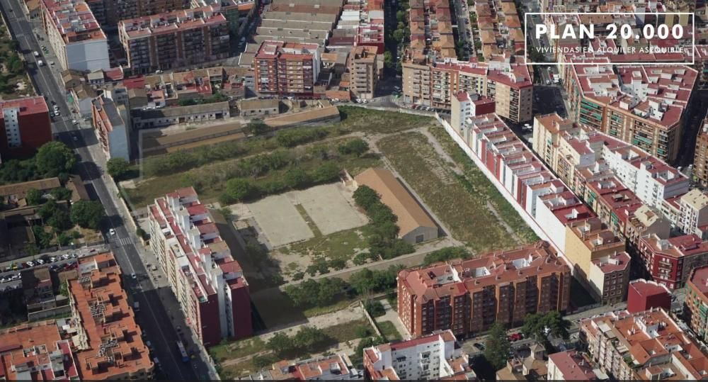 Urbanización del antiguo cuartel de Ingenieros de la calle San Vicente