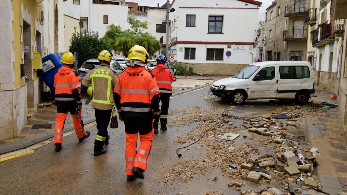 Un tren convectivo y una tormenta estacionaria: así se ha formado y ha cogido fuerza el temporal del sur de Catalunya