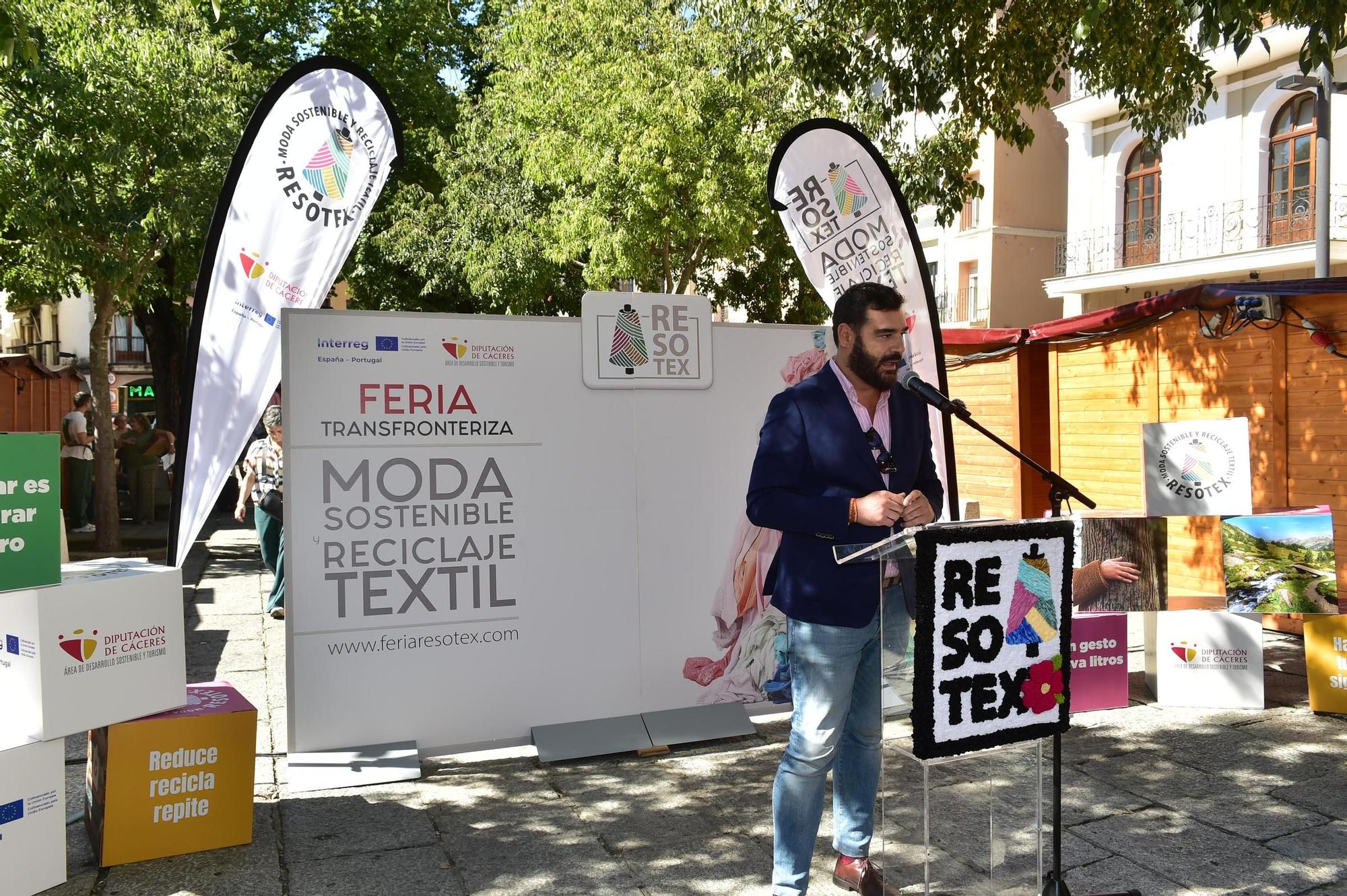 Fotogalería | Plasencia inaugura Resotex, la feria que pone el foco en la moda sostenible