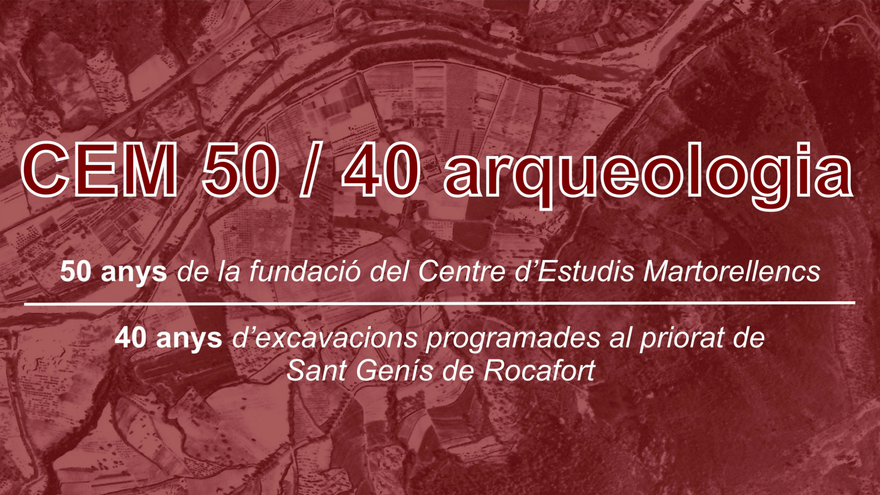 Festa Major. Visita comentada exposició CEM 50/40 arqueologia
