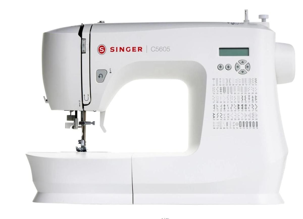 Máquina de coser computerizada.