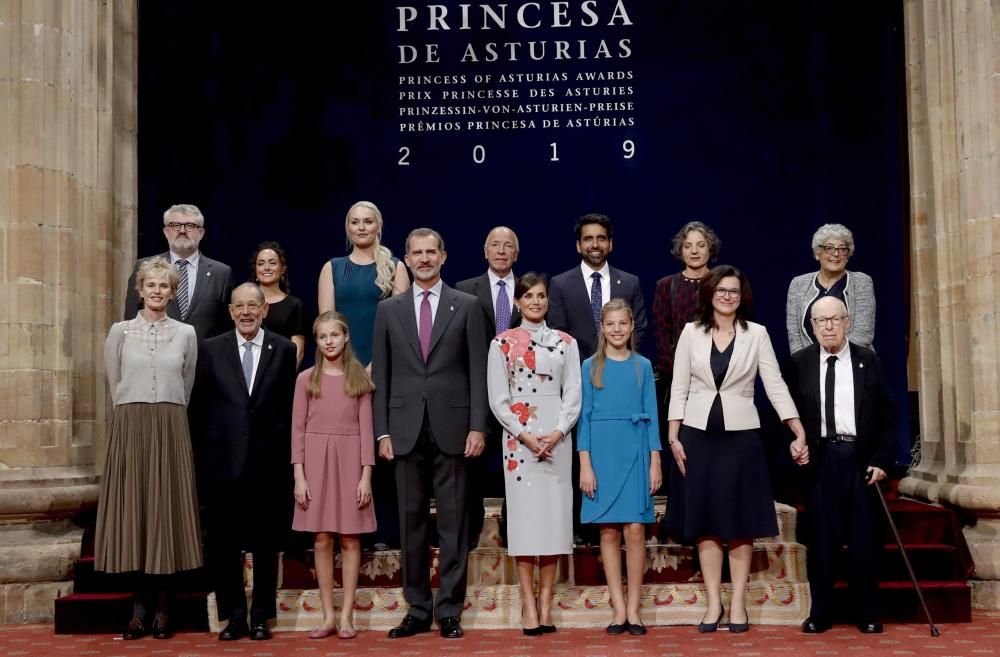 Premios Princesa 2019, audiencias de S M los Reyes