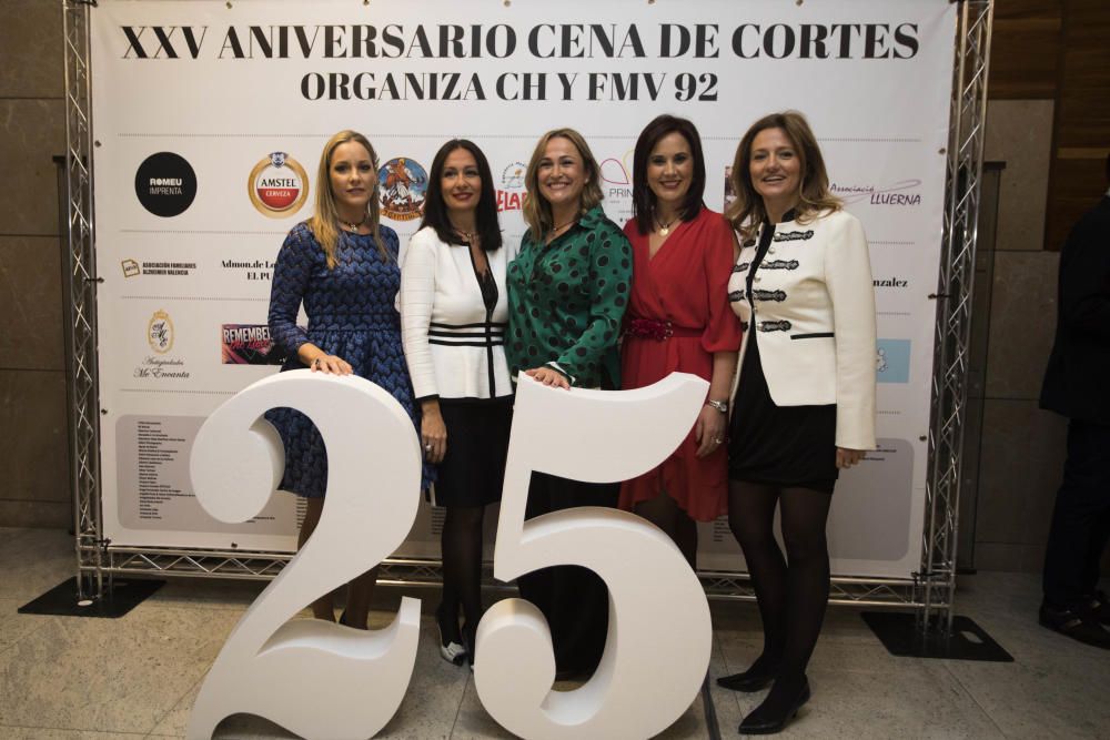 Cena de Cortes de Honor Fallas 2018