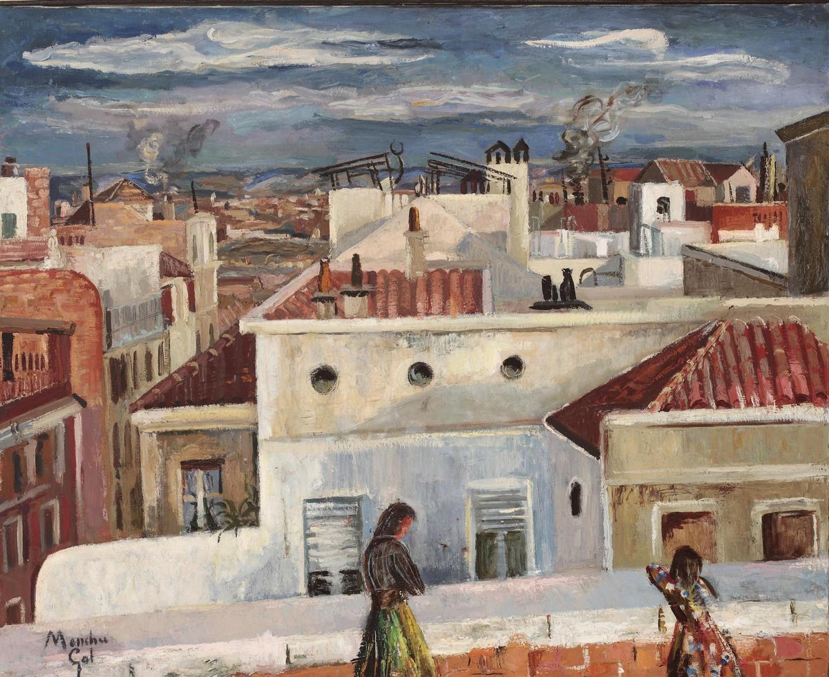 'Azoteas de Madrid' (1953), de Menchu Gal.
