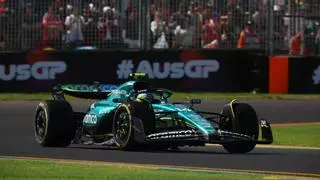 Alonso y sus nervios de acero tras una tremenda salvada en Australia