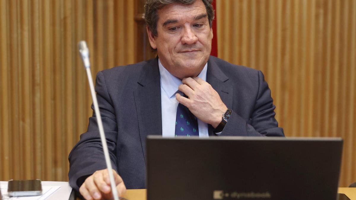 El ministro de Inclusión, Seguridad Social y Migraciones, José Luis Escrivá